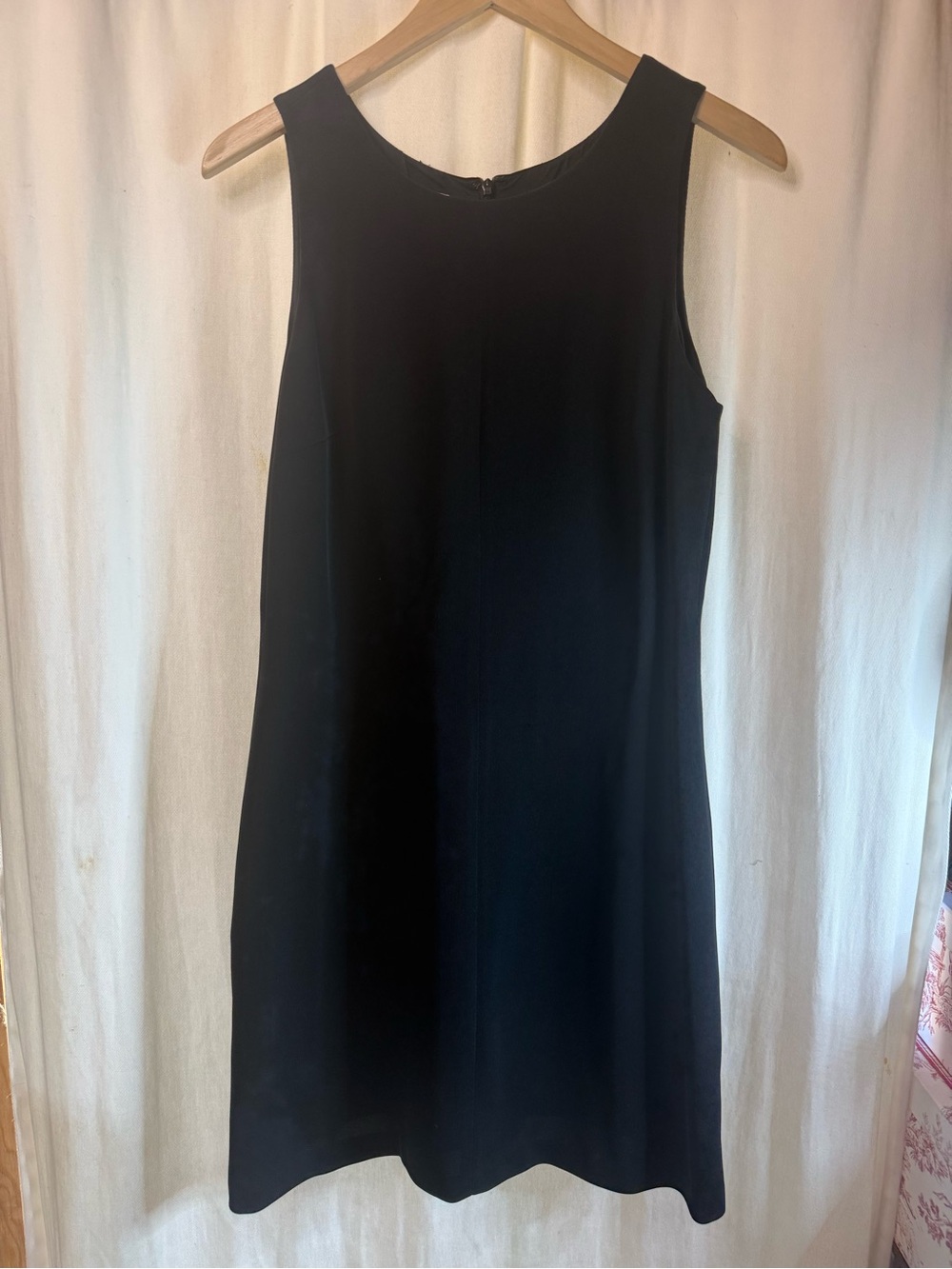 Ann Tjian x Kenar Black Sleeveless Shift Dress
